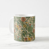 Seamless vintage botanical pattern  kaffeetasse (Vorderseite Links)