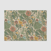 Seamless vintage botanical pattern  seidenpapier (Vorderseite)
