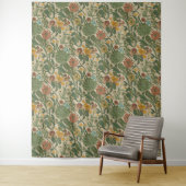 Seamless vintage botanical pattern  wandteppich (Beispiel)