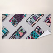Seamless vintage pattern. geometrical background w badehandtuch (Badehandtuch)