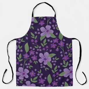 Seamless vintage pattern. wonderful lilac and purp schürze