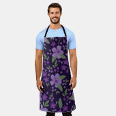 Seamless vintage pattern. wonderful lilac and purp schürze (Getragen)