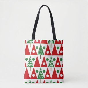 Seamless Vintage Weihnachten mit Weihnachten Tasche