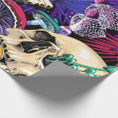 Seamless wallpaper pattern. Bright Magic Psychedel Geschenkpapier (Ecke)