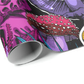 Seamless wallpaper pattern. Bright Magic Psychedel Geschenkpapier (Rolleneckpunkt)