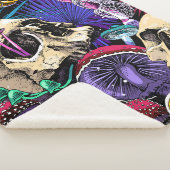 Seamless wallpaper pattern. Bright Magic Psychedel Sherpadecke (3/4)