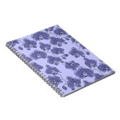 Seamless wassercolor orchius phalaenopsis Blume b Notizblock (Rechte Seite)