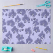 Seamless wassercolor orchius phalaenopsis Blume Seidenpapier (Basteln)