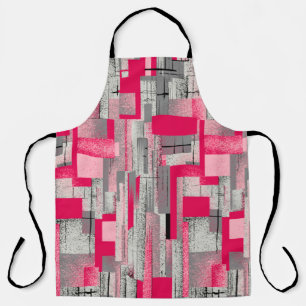 seamless watercolour digital patchwork pattern schürze