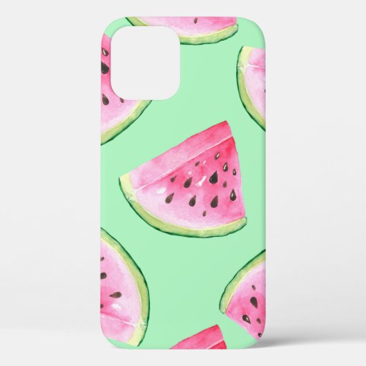 Seamless Watermelon Muster im Wasserfarbenstil Wat Case-Mate iPhone Hülle (Rückseite)