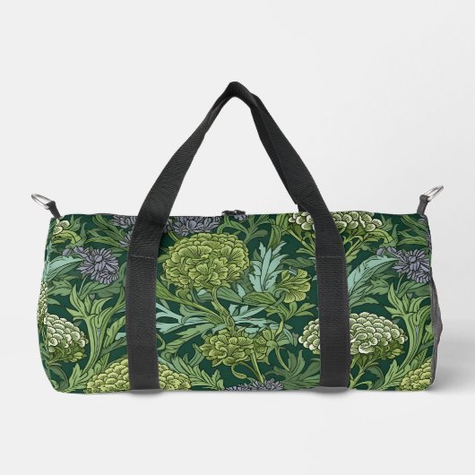 Seamless William Morris style floral pattern Duffle Bag (Vorderseite)