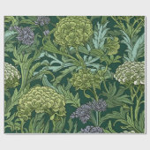 Seamless William Morris style floral pattern Geschenkpapier (Flach)