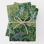 Seamless William Morris style floral pattern Geschenkpapier Set (Beispiel)