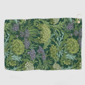 Seamless William Morris style floral pattern Golfhandtuch (Horizontal)