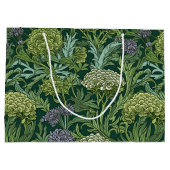 Seamless William Morris style floral pattern Große Geschenktüte (Rückseite)