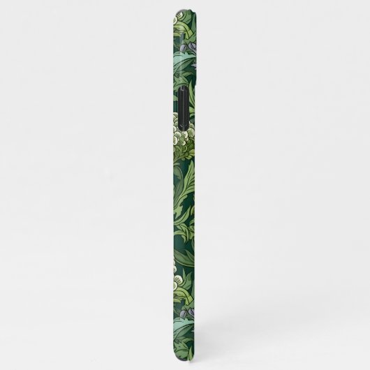 Seamless William Morris style floral pattern iPhone Hülle (Rechte Seite)