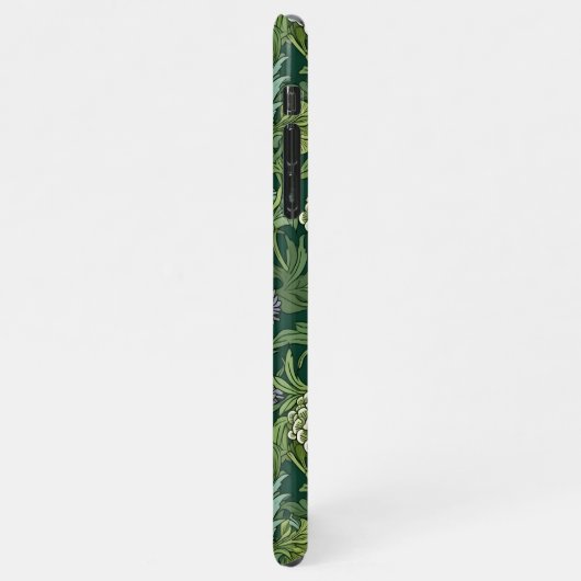 Seamless William Morris style floral pattern iPhone Hülle (Linke Seite)