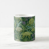 Seamless William Morris style floral pattern Kaffeetasse (Mittel)