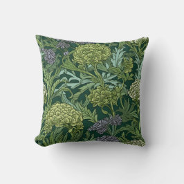 Seamless William Morris style floral pattern Kissen