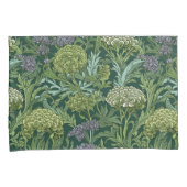 Seamless William Morris style floral pattern Kissenbezug (Vorderseite-Rechts)