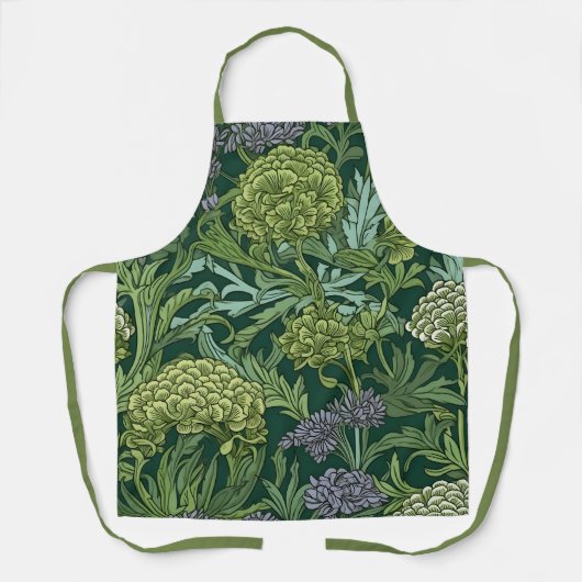Seamless William Morris style floral pattern Schürze (Vorderseite)