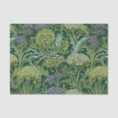 Seamless William Morris style floral pattern Seidenpapier (Vorderseite)