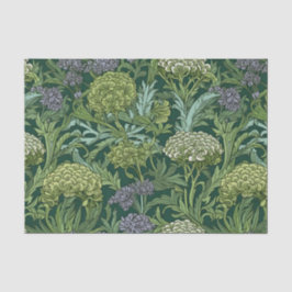 Seamless William Morris style floral pattern Seidenpapier