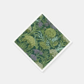 Seamless William Morris style floral pattern Serviette (Ecke)
