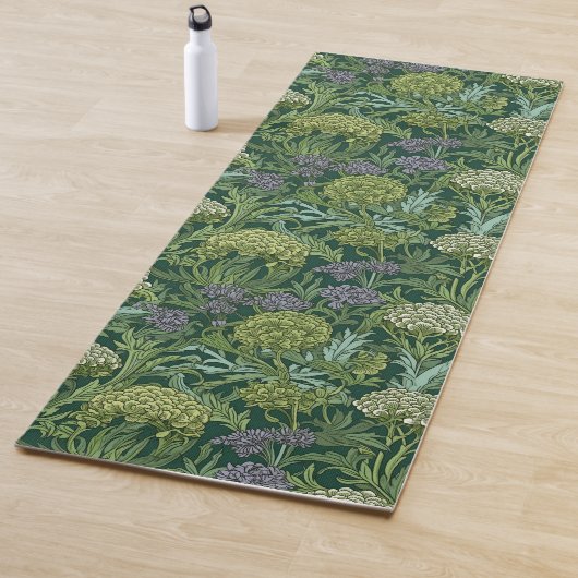 Seamless William Morris style floral pattern Yogamatte (Beispiel)