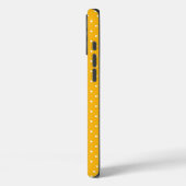Seamless yellow-orange  polka dot  pattern  Case-Mate iPhone hülle (Rückseite / Links)