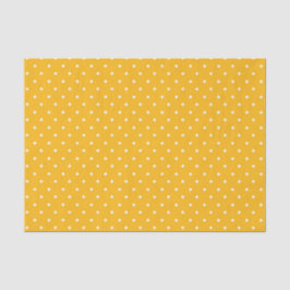 Seamless yellow-orange  polka dot  pattern  seidenpapier