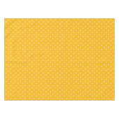 Seamless yellow-orange  polka dot  pattern  tischdecke (Vorderseite (Horizontal))