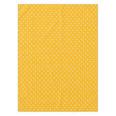 Seamless yellow-orange  polka dot  pattern  tischdecke (Vorderseite)