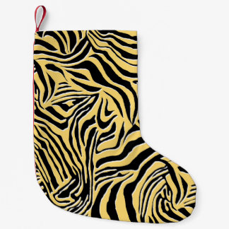 Seamless zebra pattern, animal. wallpaper,abstract kleiner weihnachtsstrumpf