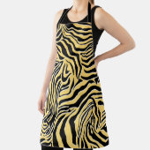 Seamless zebra pattern, animal. wallpaper,abstract schürze (InSitu)