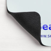 SeaMonkey Projekt - horizontales Logo Mousepad (Ecke)