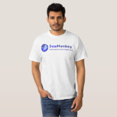 SeaMonkey Projekt - horizontales Logo T-Shirt (Vorne ganz)