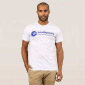 SeaMonkey Projekt - horizontales Logo T-Shirt (Vorne ganz)