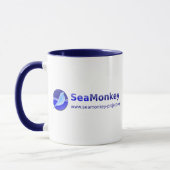 SeaMonkey Projekt - horizontales Logo Tasse (Links)