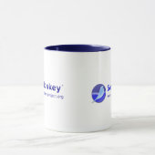 SeaMonkey Projekt - horizontales Logo Tasse (Zentrum)