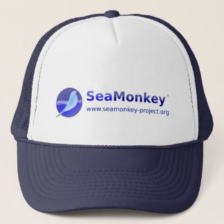 SeaMonkey Projekt - horizontales Logo Truckerkappe
