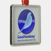 SeaMonkey Projekt - vertikales Logo Silbernes Ornament (Rechts)