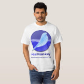 SeaMonkey Projekt - vertikales Logo T-Shirt (Vorne ganz)