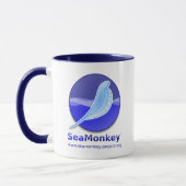 SeaMonkey Projekt - vertikales Logo Tasse (Links)