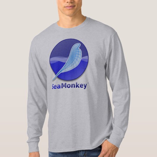 SeaMonkey-Text-Logo T-Shirt (Vorderseite)
