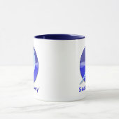SeaMonkey Text-Logo Tasse (Zentrum)