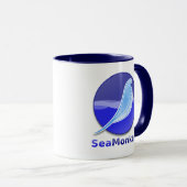 SeaMonkey Text-Logo Tasse (VorderseiteRechts)