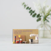 Seamress/Dressmaking/Modernes Nähen Visitenkarte (Stehend Vorderseite)