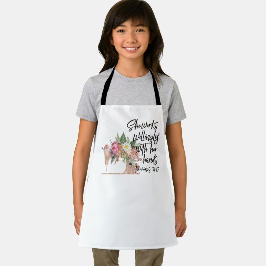 Seamress - Sie arbeitet bereitwillig Schürze (Insitu)