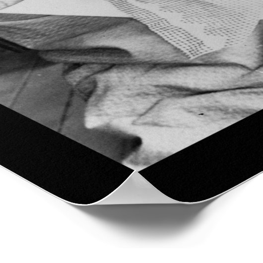 Seamstress Afroamerikaner 1900 Poster (Ecke)